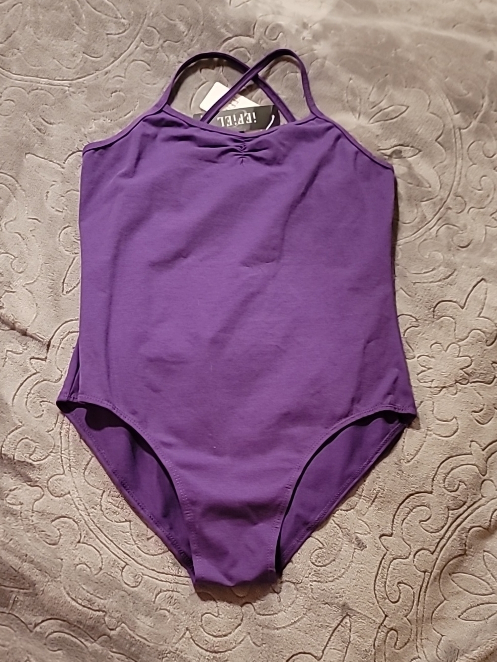 Purple Kids Dance Leotard by REBEL